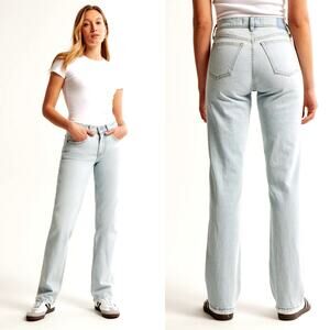 Abercrombie and fitch Women’s The 90’s Straight Jean Low Rise size 29 / 8R